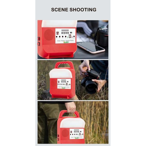 Outdoor Solar Home Lighting System Energy Saving 30W Camping Travel