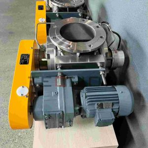 3.5bar Stainless Steel Granular Rotary Airlock Motor Medium Discharge High