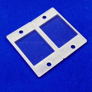 Semiconductor Laser Drilling Transparent Quartz Glass Plate With Hole