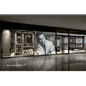 High Brightness Transparent Glass LED Display , Transparent LED Curtain Screen