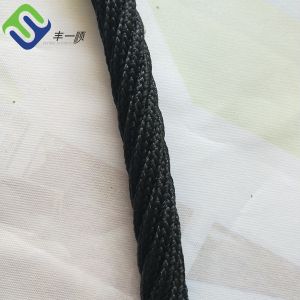 Steel Wire Structure Polyester Braided Combination Rope 16mm 6x7