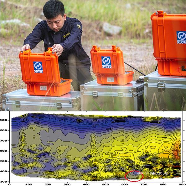 Buy Time Domain TEM Transient Electromagnetics Induced Polarization Geophysical Exploration Instrument With GP at wholesale prices