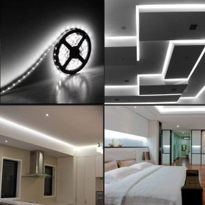 Flexible LED Strip Lights 600 Units LEDs LED Strips Waterproof 12 Volt LED Light