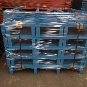 2 Way Entry Type Warehouse Steel Pallet Hot Dip Galvanized Heavy Duty metal