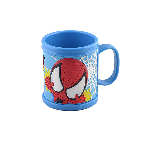 Custom Soft PVC Mug Marvel Spider-Man Amazing Drinking or Washing Cup 9oz