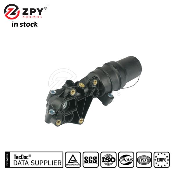 ZPY Engine Oil Filter Housing 07K115397E for VW Audi Porsche