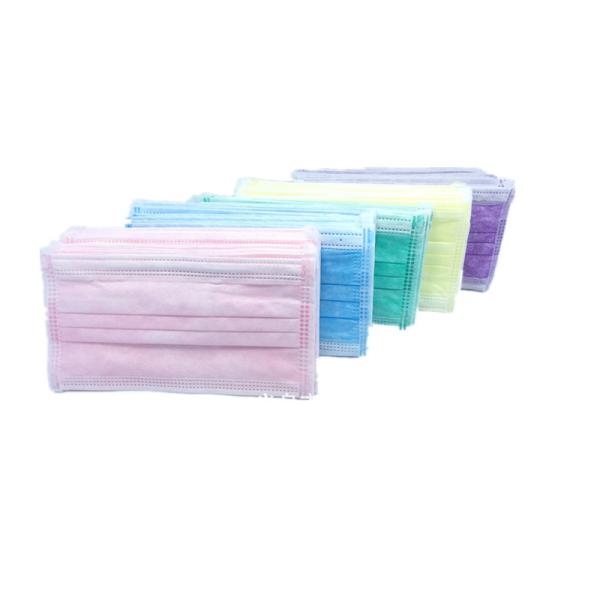 Buy Custom Printed Medical Disposable Masks 3 Ply Hypoallergenic Perfect Fitting at wholesale prices