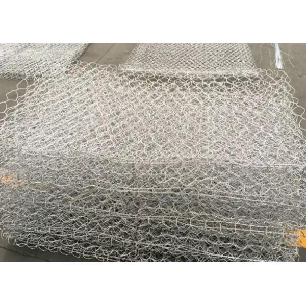 Buy Twisted Gabion Wire Mesh Hole 60x80mm / 80x100mm / 100x120mm at wholesale prices