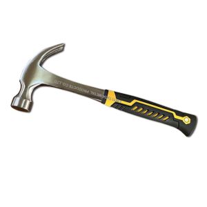 one piece claw hammer with safty holder