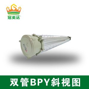 Oil Gas Facilities IP66 2×18W Double Tube LED Explosion-Proof Lighting Fixture