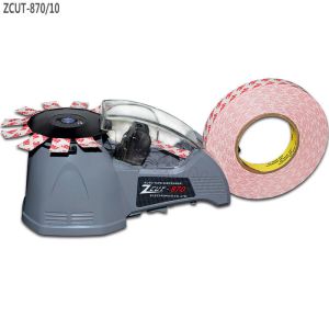 CE Turntable Tape Dispenser , 110V 3mm Tape Cutting Machine