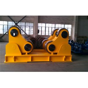 Yellow 500mm 100T Pipe Welding Self Aligning Rotators ISO9000