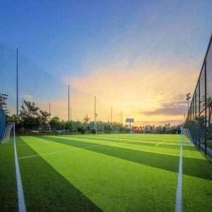 2021 EU Standard High Quality  Green Football Synthetic Turf Futsal Artificial Grass