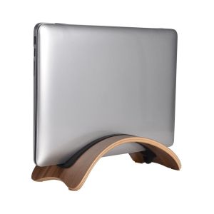 Curved Wooded Monitor stand