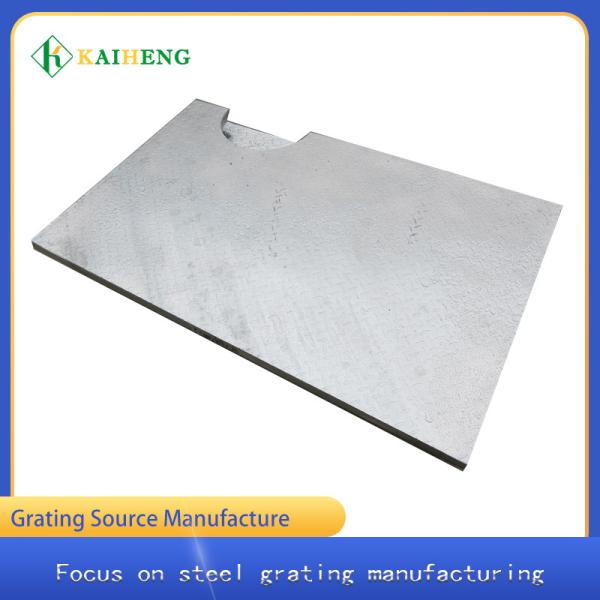 Buy Galvanized Checker Diamond Plate Grating 3mm-6mm at wholesale prices