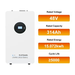 Quality Modular Expandable All in One Battery Pack Home Energy Storage System 48V 314Ah 15kwh Lifepo4 Lithium Parallel Design for sale