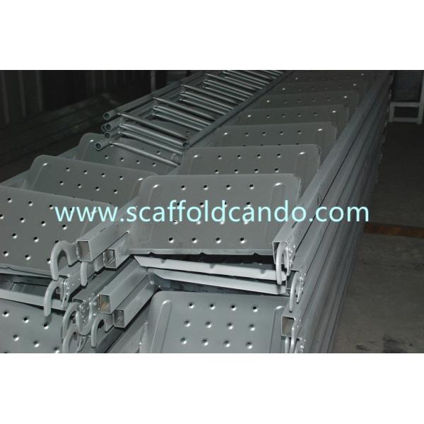 Good load-bearing strength 450*2677mm, 450*2515mm, 450*2397mm, scaffolding galvanized steel ladder 7 steps 8 steps