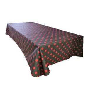 PEVA Plain Dyed Disposable Plastic Table Cover Oilproof