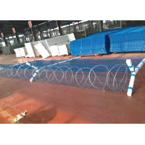 China Y Shaped Column H2400mm 3D Curvy Airport Security Fencing on sale