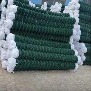 Galvanized Garden Metal Mesh Chain Link Fence 2.5mm