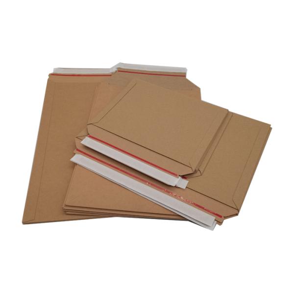 30mm thick 300gsm Cardboard Shipping Envelopes E Flute Corrugated Paper