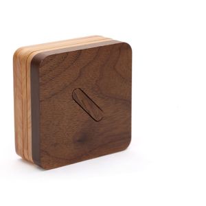 Khaki Beech Wooden Cooking Utensils Custom Insulation Square Wooden Placemats