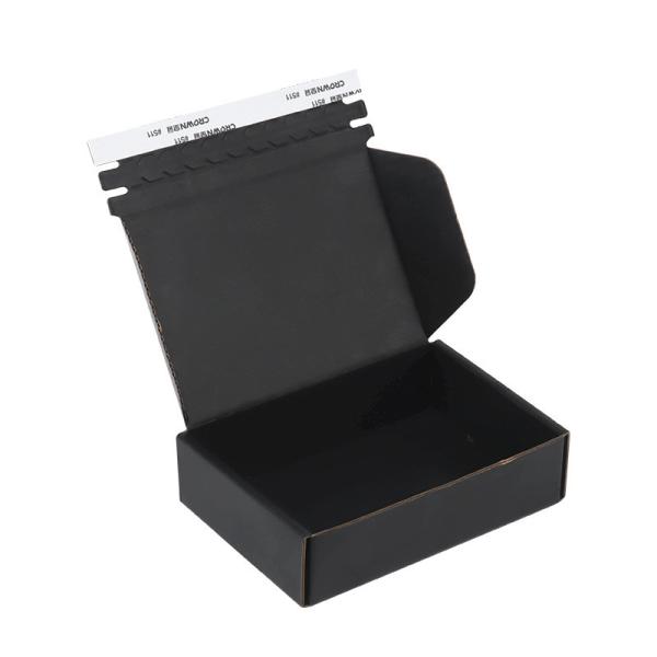 Rectangular Three Layered Zipper Airplane Box Folding Packaging Box