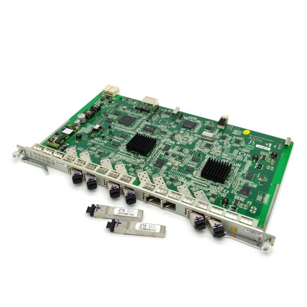 China ZTE ETGO Service Board  EPON 8 Ports Board With 8 Modules For C300 C320 OLT on sale China ZTE ETGO Service Board  EPON 8 Ports Board With 8 Modules For C300 C320 OLT on sale