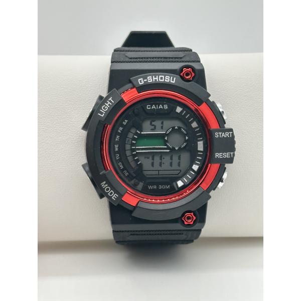 Luxury Digital Sport Watch 100M Water Resistant Silicone Strap Watches
