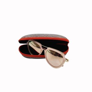 Zipper Nylon Material Eva Sunglasses Case Custom Print Lightweight