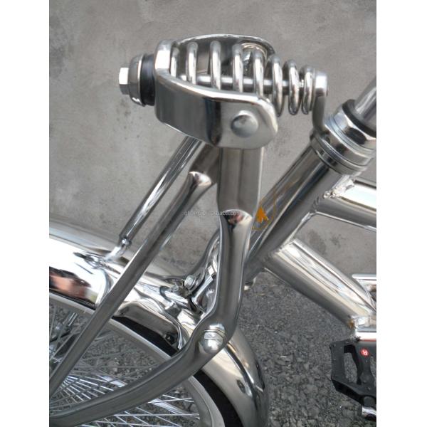 CE Certified 20" Sliver CP Steel Frame Coaster Brake Beach Cruiser Lowrider Bicycle