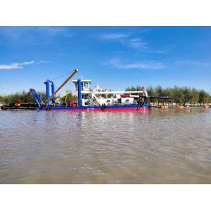 26 Inch Sand Pump Dredger WN500 Maximum Dredging Depth 14 Meter For Cutter