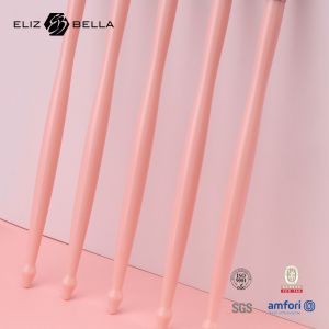 Synthetic Hair Plastic Handle Makeup Brush 14pcs Kit With Concealers