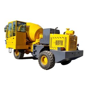 Diesel Industrial Self Loading Concrete Mixer Heavy Duty 2900L Drum Capacity