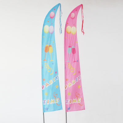 Buy Party Garden Flag "Party Time" at wholesale prices