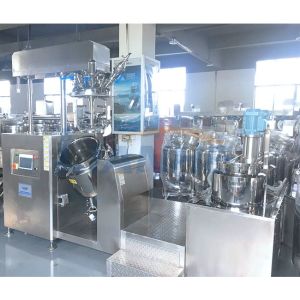 Electric 50L PLC High Shear Emulsifier Mixer For Cream Homogeniser