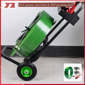 Manufacturers Wholesale PET Plastic Steel Strap PET Packaging Strap Green