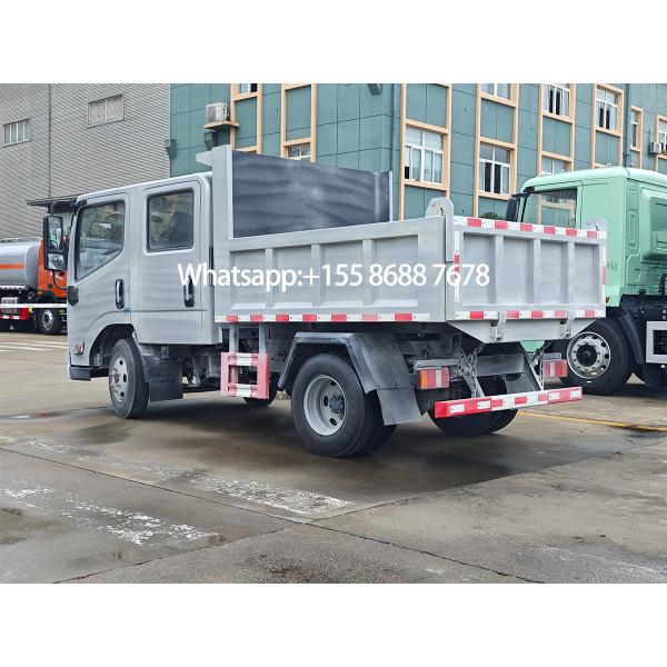 JMC Double Cabin 4x2 Dump Truck with 5 Forward Shift and 40000kg Loading Weight for Construction