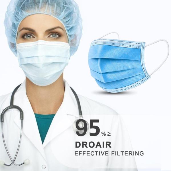 Buy Earloop 17.5*9.5cm Disposable Surgical Masks at wholesale prices
