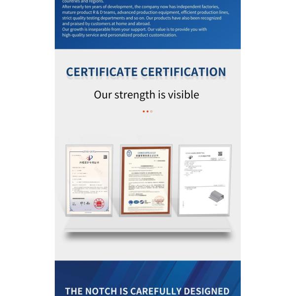 PVC Profile for Window and Door Frames