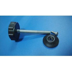 Quality E029 40mm black PP adjustable feet &amp; knob M8 thread with 31mm turning pad for sale