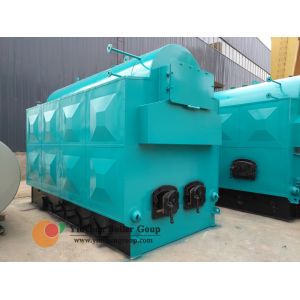 China Moving Grate Biomass Fired Steam Boiler , Horizontal Fire Tube Boiler 1-4 T/H on sale