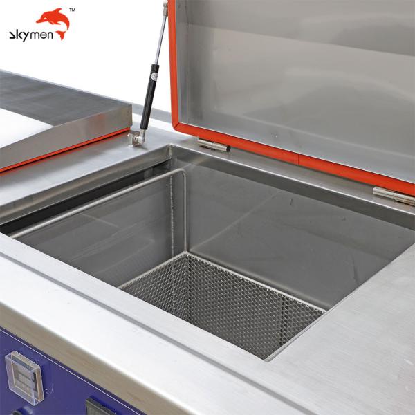 Heat Exchanger Ultrasonic Vessel Cleaning Machine 260L Large Capacity Clean