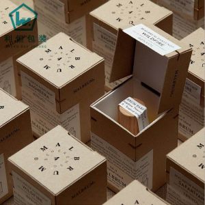 Customizable Eco-Friendly Kraft Perfume Box Set