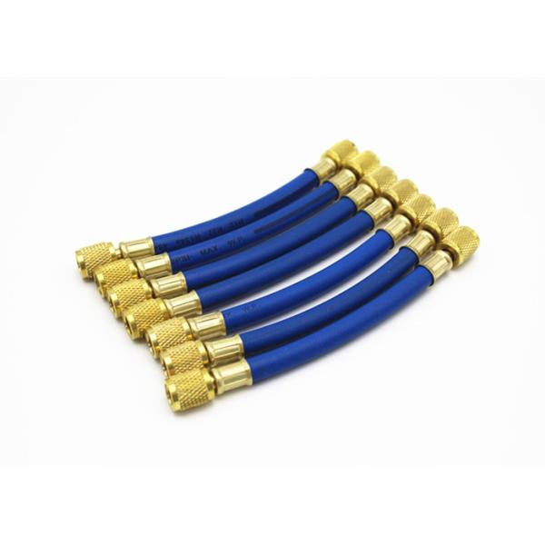 Blue Color R410a Refrigerant Hose Plus II 1/4" Heavy Duty HCA Straight