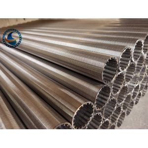 Slot 0.02mm Wedge Wire Mesh , Johnson Screen Pipe