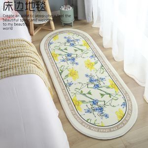 Imitation Cashmere Bed Rug Bedroom Floor Carpets