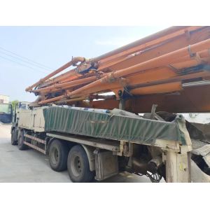 2019 SITRAK Chassis ZOOMLION 52m Concrete Pump High Pressure Max Vertical Reach