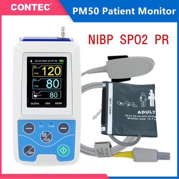 Ambulatory Blood Pressure Monitor SPO2 Digital Pulse Oximeter Rate