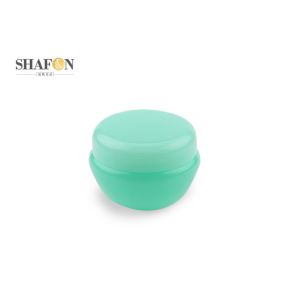 Quality Small Size Empty Cosmetic Jars Plastic PP Cover Cylinder Shape 24mm Height for sale
